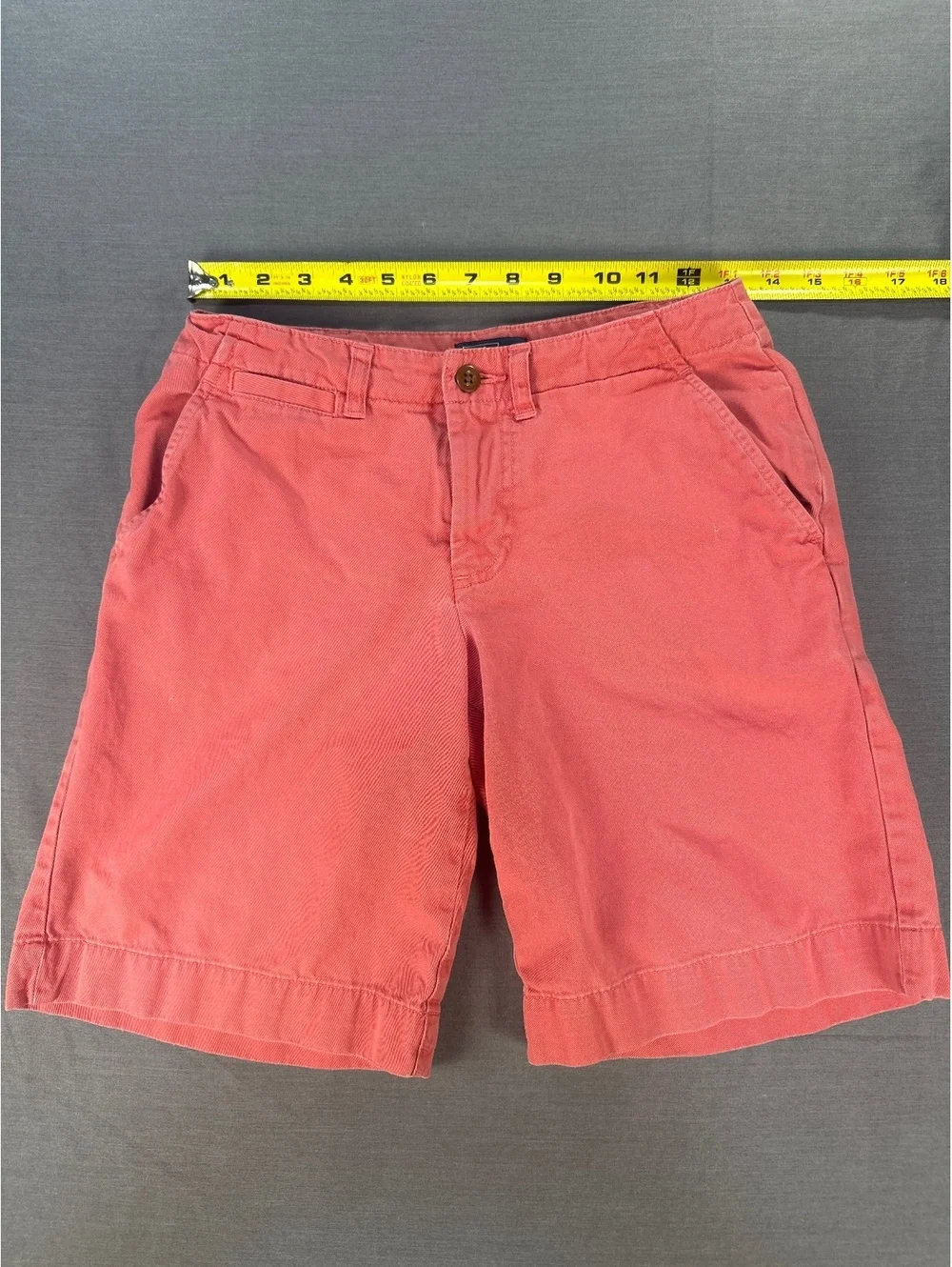 Polo Ralph Lauren Boys' Coral Cotton Shorts Size 12 - Fair Condition